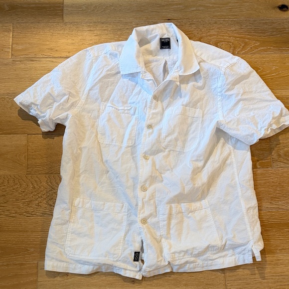 Todd Snyder White Casual Button Down Shirt - Picture 1 of 3